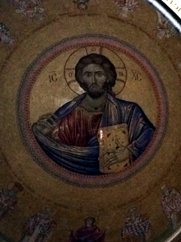 фреска Спасителя